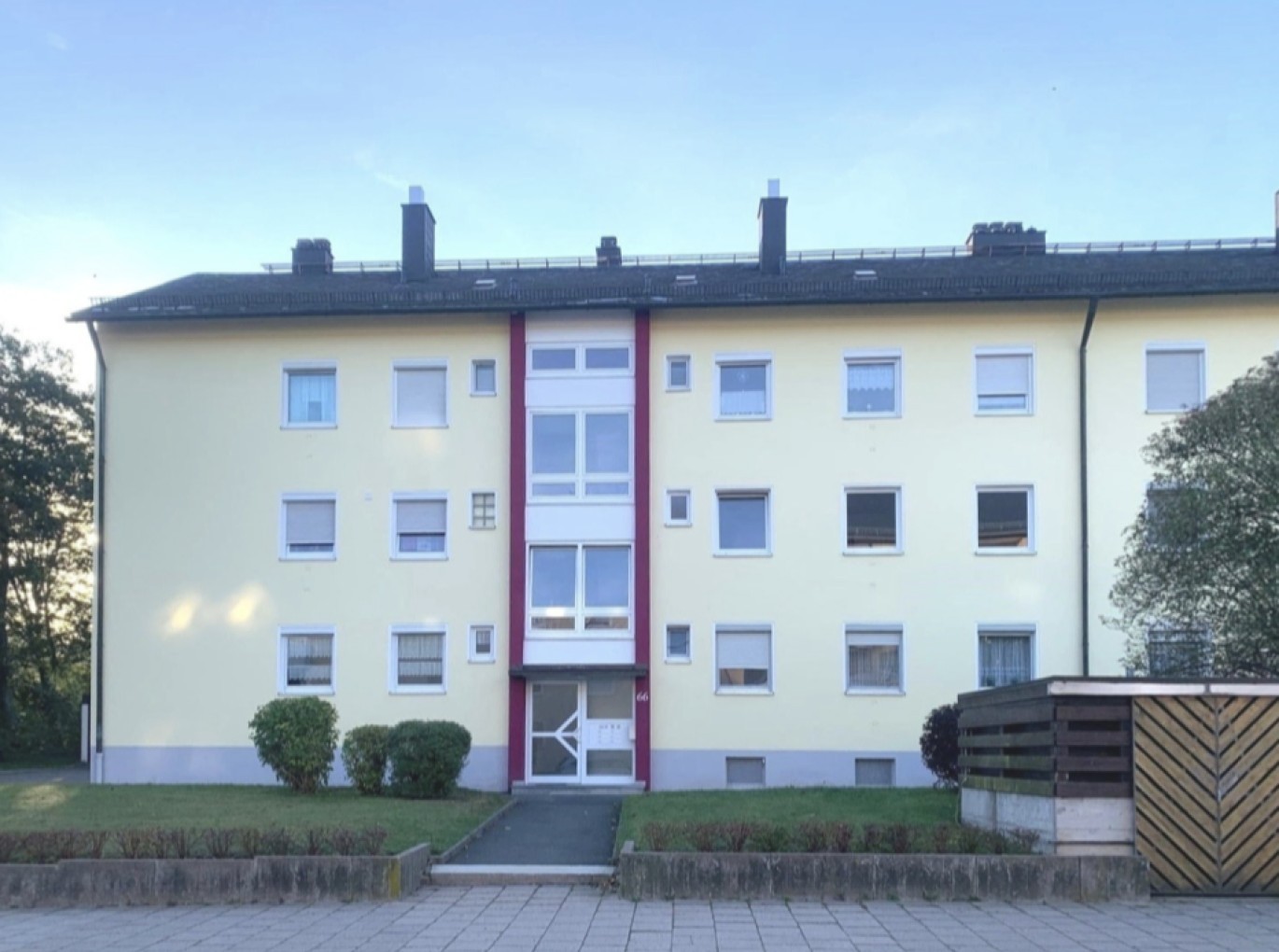 Exterior of Leimitzer Straße 66 in Hof